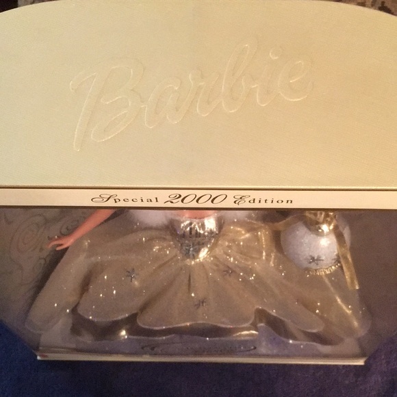 Brand ~ Mattel Barbie  Color ~ Gold, Silver and White - Picture 8 of 9